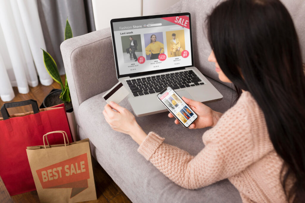 online shopping experience for customers