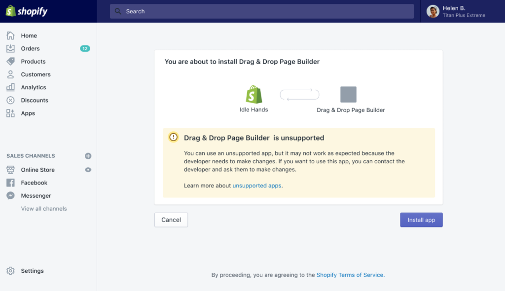 shopify api capability