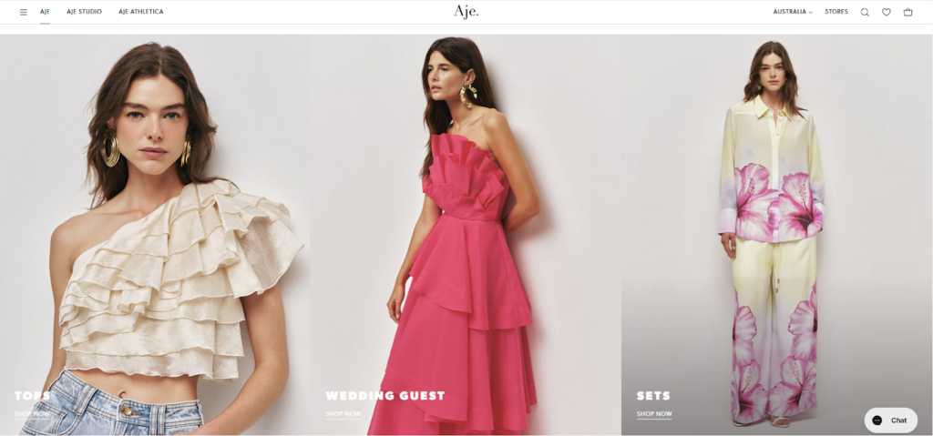 Aje Shopify Hydrogen store example dynamically re-ranking trending products to reduce bounce rate